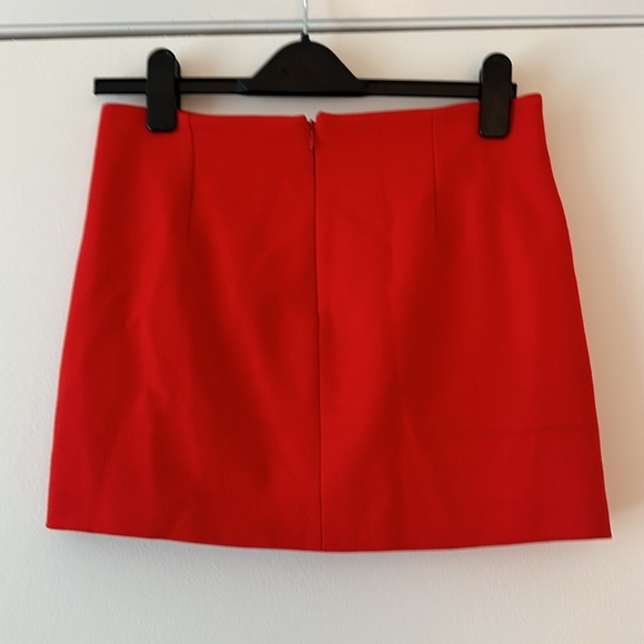 Red mini skirt by Maje - Picture 2 of 7
